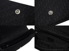 Load image into Gallery viewer, Christian Dior クリスチャンディオール ストリートシック ワンショルダーバッグ トロッター柄 キャンバス レザー ブラック 美品 中古 4c076634