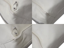 Load image into Gallery viewer, BALENCIAGA バレンシアガ THE PAPER ザペーパー ハンドバッグ アイボリー レザー 370926 手持ち 鞄 美品 中古 4c076635