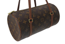Load image into Gallery viewer, LOUIS VUITTON ルイヴィトン モノグラム パピヨン26 ハンドバッグ M51366 ブラウン ロゴ ゴールド金具 美品 中古 4c076654