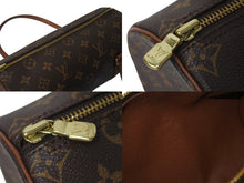 Load image into Gallery viewer, LOUIS VUITTON ルイヴィトン モノグラム パピヨン26 ハンドバッグ M51366 ブラウン ロゴ ゴールド金具 美品 中古 4c076654