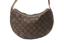 Load image into Gallery viewer, LOUIS VUITTON ルイヴィトン ハンドバッグ クロワッサンMM M51512 モノグラムキャンバス ブラウン 美品 中古 4c076657