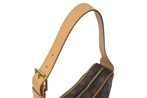 LOUIS VUITTON ルイヴィトン ハンドバッグ クロワッサンMM M51512 モノグラムキャンバス ブラウン 美品 中古 4c076657