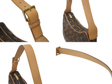 Load image into Gallery viewer, LOUIS VUITTON ルイヴィトン ハンドバッグ クロワッサンMM M51512 モノグラムキャンバス ブラウン 美品 中古 4c076657