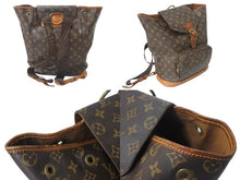 Load image into Gallery viewer, LOUIS VUITTON ルイヴィトン モンスリGM バックパック リュックサック モノグラム M51135 良品 中古 4c076695