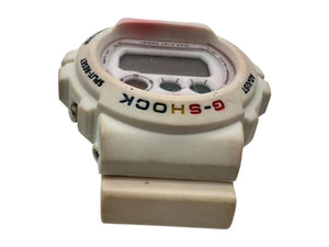 G-SHOCK ジーショック エイプ コラボ BATHING APE 限定品 時計 ホワイト マルチカラー DW-6900 中古 4c076706 