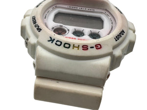 G-SHOCK ジーショック エイプ コラボ BATHING APE 限定品 時計 ホワイト マルチカラー DW-6900 中古 4c076706 
