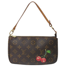 Load image into Gallery viewer, LOUIS VUITTON ルイヴィトン モノグラム チェリー ポシェットアクセソワール アクセサリーポーチ 村上隆 M95008 良品 中古 4c076710