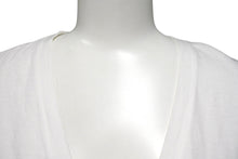 Load image into Gallery viewer, ChristianDior クリスチャンディオール J&#39;ADORE VネックTシャツ 3H16155400 コットン ホワイト レッド サイズ40 美品 中古 4c076711