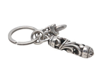 画像をギャラリービューアに読み込む, CHROME HEARTS クロムハーツ ROLLER&amp;No5 DGGR ローラー #5ダガーキーリング 重量約31.0g シルバー925 美品 中古 4c076713