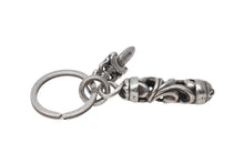 画像をギャラリービューアに読み込む, CHROME HEARTS クロムハーツ ROLLER&amp;No5 DGGR ローラー #5ダガーキーリング 重量約31.0g シルバー925 美品 中古 4c076713