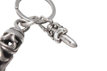 画像をギャラリービューアに読み込む, CHROME HEARTS クロムハーツ ROLLER&amp;No5 DGGR ローラー #5ダガーキーリング 重量約31.0g シルバー925 美品 中古 4c076713