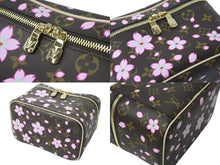 Load image into Gallery viewer, 新品未使用 LOUIS VUITTON ルイヴィトン LV × TM ニース ミニ ハンドバッグ M14181 モノグラム チェリー 村上隆 中古 4c076722