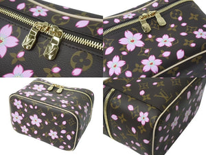 新品未使用 LOUIS VUITTON ルイヴィトン LV × TM ニース ミニ ハンドバッグ M14181 モノグラム チェリー 村上隆 中古 4c076722