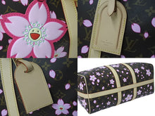 Load image into Gallery viewer, 新品未使用 LOUIS VUITTON ルイヴィトン LV × TM キーポル バンドリエール 45 チェリー モノグラム 村上隆 M13752 中古 4c076723