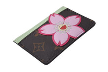 画像をギャラリービューアに読み込む, 新品未使用 LOUIS VUITTON ルイヴィトン モノグラム カードケース ポルト カルト サーンプル M13429 村上隆 PVC 中古 4c076724