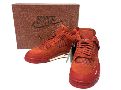 未使用 NIKE ナイキ AIR JORDAN 4 RETRO OG SP Nigel Sylvester アスリート ボルドー サイズ27cm 中古 4c076725 