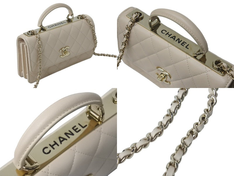 CHANEL シャネル チェーンクラッチ ショルダーバッグ AP4184