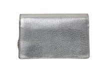 Load image into Gallery viewer, GUCCI グッチ チェーンショルダーバッグ デュオニソス 476432 レザー シルバー 美品 中古 4c076733
