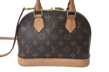 Load image into Gallery viewer, LOUIS VUITTON ルイヴィトン モノグラム アルマBB 2WAYハンドバッグ M53152 ショルダー ロゴ ゴールド金具 良品 中古 4c076734