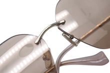 画像をギャラリービューアに読み込む, 極美品 MIUMIU ミュウミュウ ランウェイ サングラス SMU54Y サイズ80◻︎14 110 ピンク ゴールド ロゴ金具 中古 4c076738