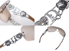 画像をギャラリービューアに読み込む, CHRISTIANDIOR クリスチャンディオール DIOR SPUNS リムレス サングラス メガネ 6LBFL ブラウン シルバー 美品 中古 4c076739