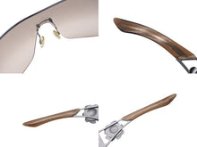 画像をギャラリービューアに読み込む, CHRISTIANDIOR クリスチャンディオール DIOR SPUNS リムレス サングラス メガネ 6LBFL ブラウン シルバー 美品 中古 4c076739