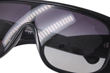 Load image into Gallery viewer, CHANEL シャネル Shield Sunglasses アセテート シールド サングラス 5495A ココマーク ブラック 良品 中古 4c076740