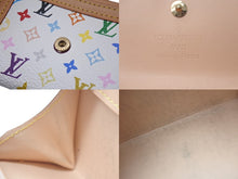 Load image into Gallery viewer, LOUIS VUITTON ルイヴィトン モノグラムマルチカラー ポルトモネ プラ コインケース 小銭入れ コインパース M92657 美品 中古 4c075866