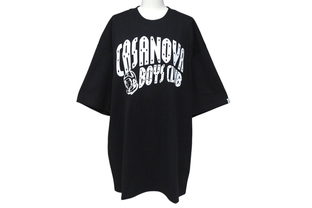 新品未使用 BILLIONAIREBOYSCLUB ビリオネアボーイズクラブ CASANOVABOYSCLUB カサノバボーイズクラブ半袖Tシャツ ブラック サイズM