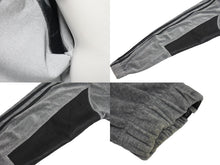 Load image into Gallery viewer, pelle pelle ペレペレ スウェット セットアップ ベロア グレー コットン サイズXL 美品 中古 4c069321