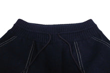 Load image into Gallery viewer, 新品未使用 CHANEL シャネル スウェットパンツ サイズ36 P65114K60972 ネイビー カシミヤ シルク ココマーク 中古 4c069358