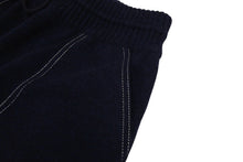 Load image into Gallery viewer, 新品未使用 CHANEL シャネル スウェットパンツ サイズ36 P65114K60972 ネイビー カシミヤ シルク ココマーク 中古 4c069358