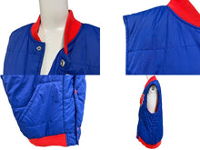 Load image into Gallery viewer, Mitchell&amp;Ness ミシェルアンドネス ノースリーブダウンベスト サイズM オレンジ 6076A280539 美品 中古 4c069663