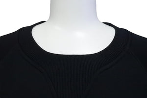 BALMAIN バルマン スウェットシャツ 32791340 コットン プリント ブラック シルバー サイズS 美品 中古 4c069787