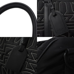 LOUIS VUITTON ルイヴィトン キーポルバンドリエール50 ボストンバッグ M21428 LVスノーカプセルコレクション ナイロン レザー 美品 中古 4c069825