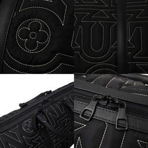 LOUIS VUITTON ルイヴィトン キーポルバンドリエール50 ボストンバッグ M21428 LVスノーカプセルコレクション ナイロン レザー 美品 中古 4c069825