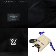 Load image into Gallery viewer, LOUIS VUITTON ルイヴィトン キーポルバンドリエール50 ボストンバッグ M21428 LVスノーカプセルコレクション ナイロン レザー 美品 中古 4c069825