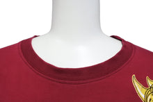 Load image into Gallery viewer, ECKO エコー ドラゴン プリント トップス 半袖Tシャツ ボルドー サウスアフリカ製 サイズL 美品 中古 4c069865
