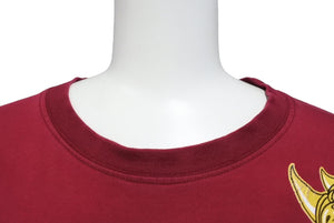 ECKO エコー ドラゴン プリント トップス 半袖Tシャツ ボルドー サウスアフリカ製 サイズL 美品 中古 4c069865