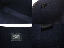 Load image into Gallery viewer, 新品未使用 HERMES エルメス エブリン 1PM ショルダーバッグ ブルーニュイ フェルト スイフト Y刻 2020年製 シルバー金具 中古 4c700023
