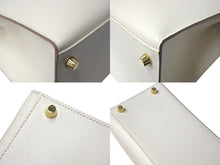 Load image into Gallery viewer, 極美品 HERMES エルメス ケリー28 外縫い 2WAY ショルダーバッグ A刻印 ヴォーエプソン クレ ゴールド金具 中古 4c700030