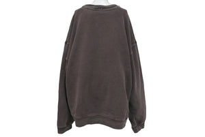 Kanye West カニエウエスト YEEZY SEASON 3 CREWNECK WITH RIB ONYX EARTH KW3M208-111 美品 中古 4c070120 