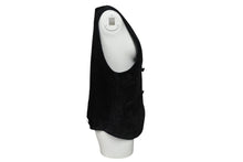 Load image into Gallery viewer, CHROME HEARTS クロムハーツ CLASSIC 2B SUD ベスト サイズM スエード クロスボールボタン シルバー925 カーフレザー 美品 中古 4c070155