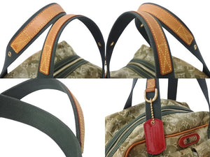 LOUIS VUITTON ルイヴィトン 08AW モノグラモフラージュ デニム ジャスミン ハンドバッグ M95772 カーキ 村上隆 廃盤 美品 中古 4c070269