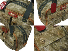 Load image into Gallery viewer, LOUIS VUITTON ルイヴィトン 08AW モノグラモフラージュ デニム ジャスミン ハンドバッグ M95772 カーキ 村上隆 廃盤 美品 中古 4c070269
