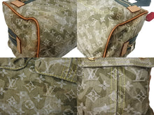 Load image into Gallery viewer, LOUIS VUITTON ルイヴィトン 08AW モノグラモフラージュ デニム ジャスミン ハンドバッグ M95772 カーキ 村上隆 廃盤 美品 中古 4c070269