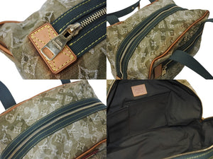 LOUIS VUITTON ルイヴィトン 08AW モノグラモフラージュ デニム ジャスミン ハンドバッグ M95772 カーキ 村上隆 廃盤 美品 中古 4c070269