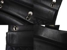 Load image into Gallery viewer, 極美品 CHANEL シャネル チェーンショルダーバッグ マトラッセ23 Wフラップラップ ラムスキン ブラックシルバー 13番台 中古 4c071204