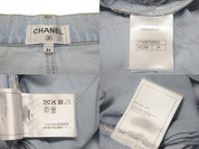 Load image into Gallery viewer, 極美品 CHANEL シャネル グラデーション ココマーク ワイドデニムパンツ ジーンズ P76361V68290 サイズ 34 中古 4c074510