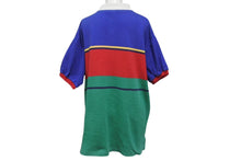 Load image into Gallery viewer, POLO RALPH LAUREN ポロ ラルフローレン ポロシャツ 90s サイズL マルチカラー レッド グリーン ブルー 中古 美品 4C070940